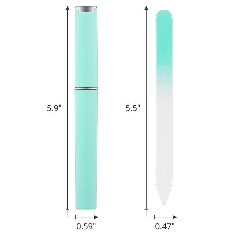 Nail File Glass Nail File 3 Pack Premium Glass Nail