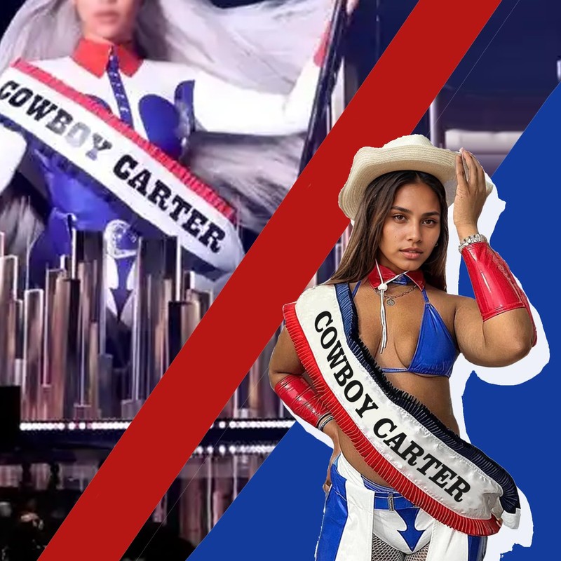 OAEUQ Carter - Cinturón plisado rojo y azul, cinta de