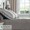 Delara 100% Eucalyptus Lyocell Tencel Duvet Cover Set 2 Pieces,