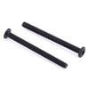 1/4-20 x 3-1/2" Black Hex Socket Head Cap Screws, 304