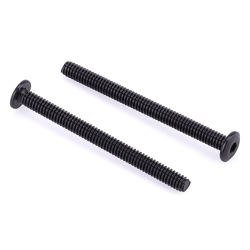 1/4-20 x 3-1/2" Black Hex Socket Head Cap Screws, 304