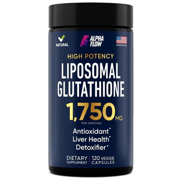 Liposomal Glutathione Supplement 1000MG + 750MG- Glutathione Liposomal with VIT