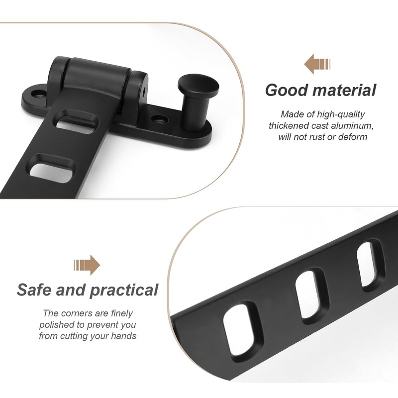 TIANLIN Foldable Clothes Hook, Folding Hook with 8 Hanging Positions,