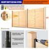 Prinfort 4pack 6FT (H: 68″) Matel Backyard Privacy Fence Panels