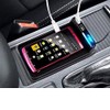 星光産業 2.1A USB電源2ポート搭載シガーソケット充電ステーション USBトレイ ブラック EM-109