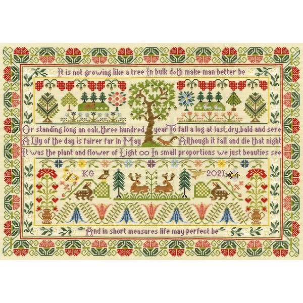 Bothy Threads Oak Counted Cross Stitch Kit