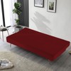FIGOOO Sofa Cover without Armrests, 3-Seater Elastic Sofa Cover, Armless,