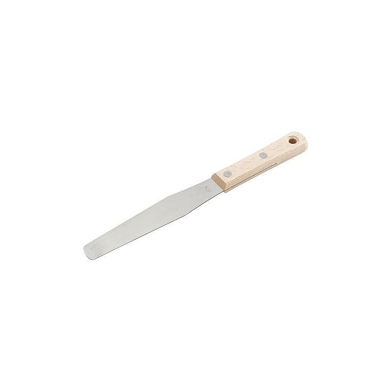 As One 5-5663-12 Stainless Steel Caulking Spatula, 0.6 x 4.5