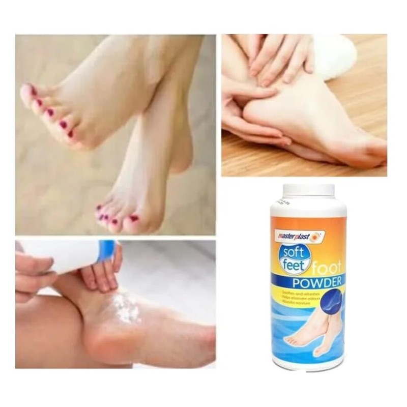 3x Foot Powder, Soothes and Refreshes, Absorbs Moisture Helps Eliminate