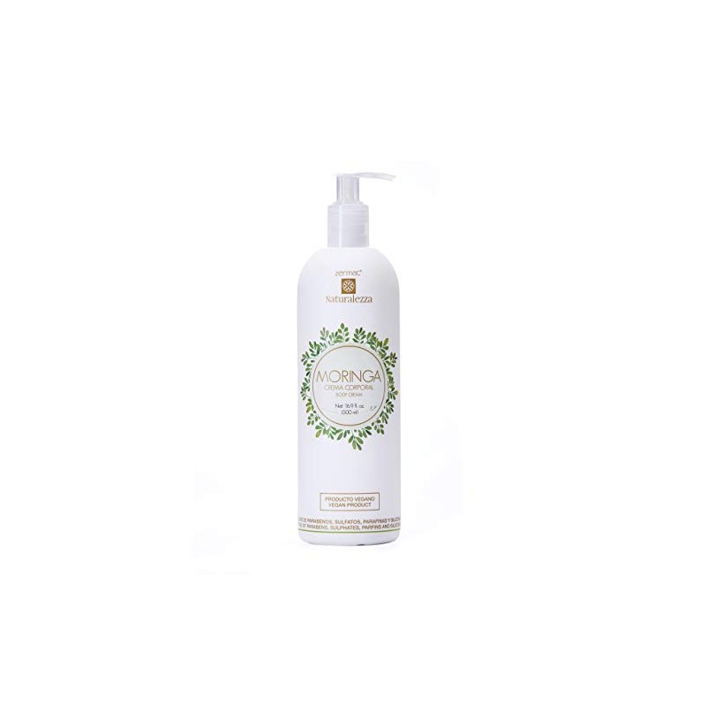 Zermat Naturalezza, Moringa Body Cream, Skin Moisturizer, 16.9 Fl, Oz.