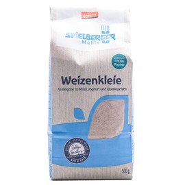 Spielberger Organic Wheat Bran, Demeter (1 x 500 g)
