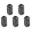 Rebower Clip-on Ferrite Ring Core- 5mm / Black / 5pcs