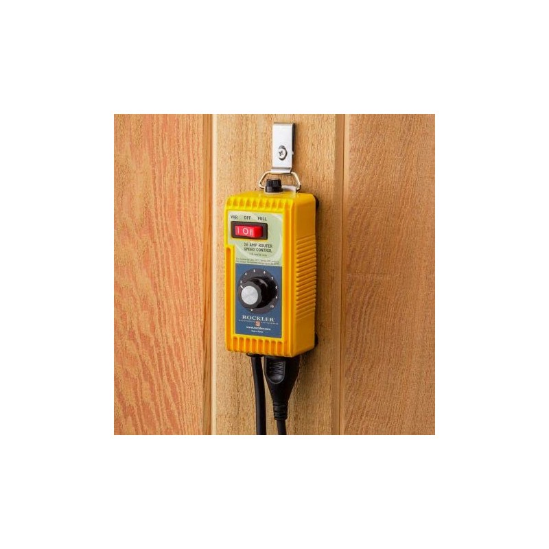 Rockler Router Speed Control - Yellow Router Speed Controller Provides