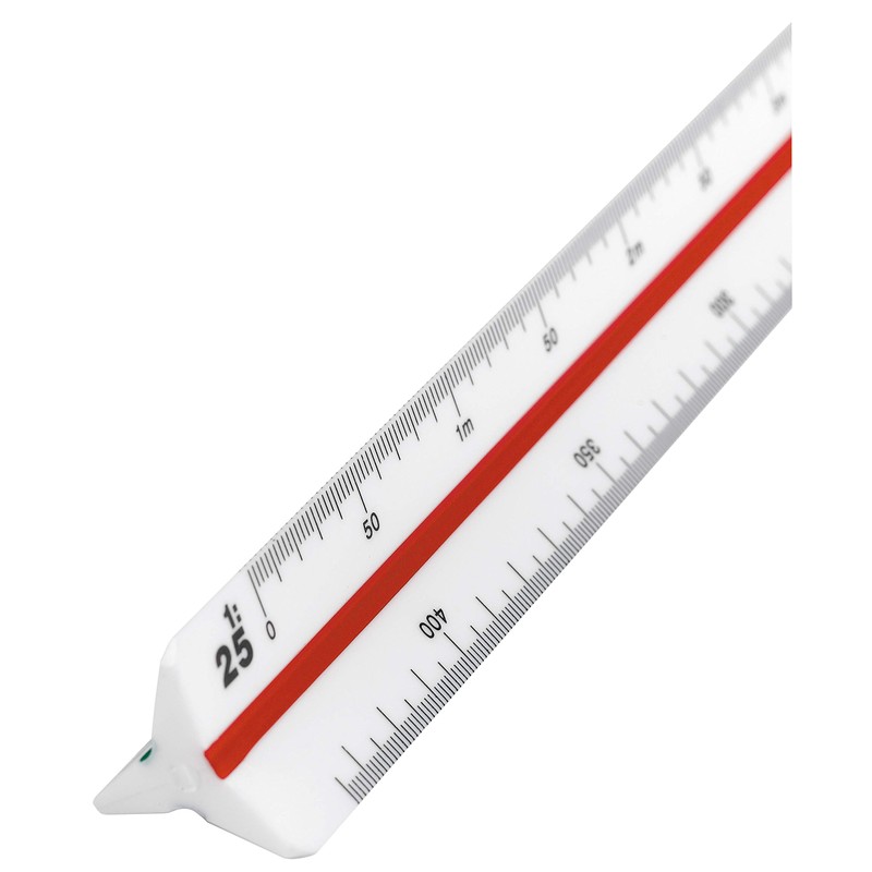 Aristo AR23702EB College Triangular Scale Reduction 1:20 :25 :50 :75