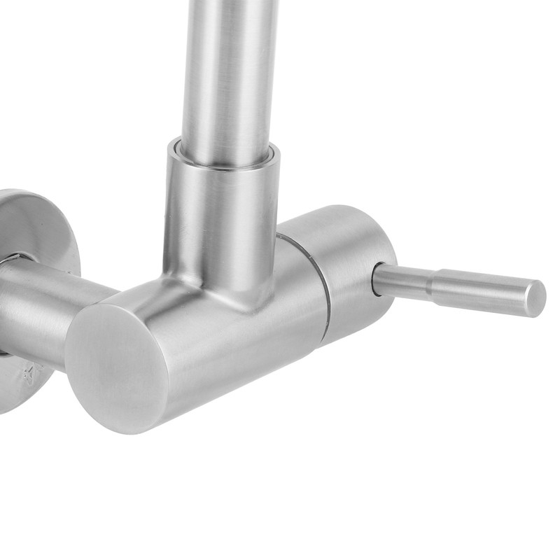 G1/2 Sink Faucet Wall-in 360 Degree Rotating Water Tap Single