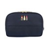 Make-up Pouch, Brand, Slope Shape Pouch, Embroidery Rouge 4OP-ER110H, Artisan
