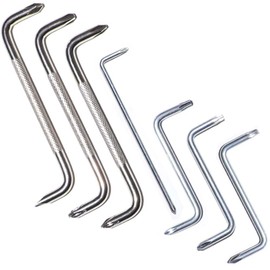 Mulaibdin 6 Pcs Offset Screwdriver Set PH0/PH1/PH2/T20/T25 Head Screwdriver Set with Magnetic Z Type Screw Drive with Phillips and Flat Head