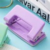 2-Hole Punch, 6 mm, Portable Binder Punch, Office Supplies for