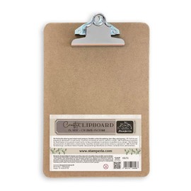 Stamperia - Crafty Clipboard for Scrapbooks, Albums, Card Making, and More, Durable Surface for Painting, Stenciling, and Layering, Perfect for Altering and Mixed Media Projects (23 x 15 cm)