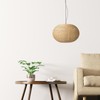 Ronyme Woven Rattan Lampshade Chandelier Lamp Cover for Living Room