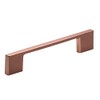 Hamilton Bowes Satin Copper (Rose Gold) Cabinet Hardware Pull Handle