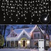 Minetom Icicle Lights for Outside, 100Ft 832 LED White Christmas