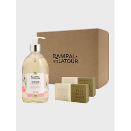 Sabon Liquid & Marseille 5-piece gift set (rose) / 사봉리퀴드&마르세유 5종 선물세트(로즈)