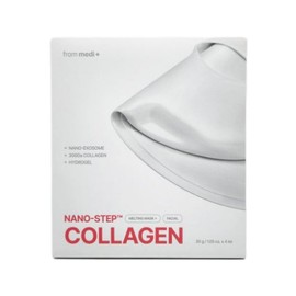 Collagen Pack From Medi Nano Step Collagen Melting Mask 4 Sheets / 콜라겐팩 프롬메디 나노 스텝 콜라겐 멜팅 마스크 4매