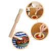 2 Pcs Pastry Brushes - Natural Bristle Basting Brush BBQ