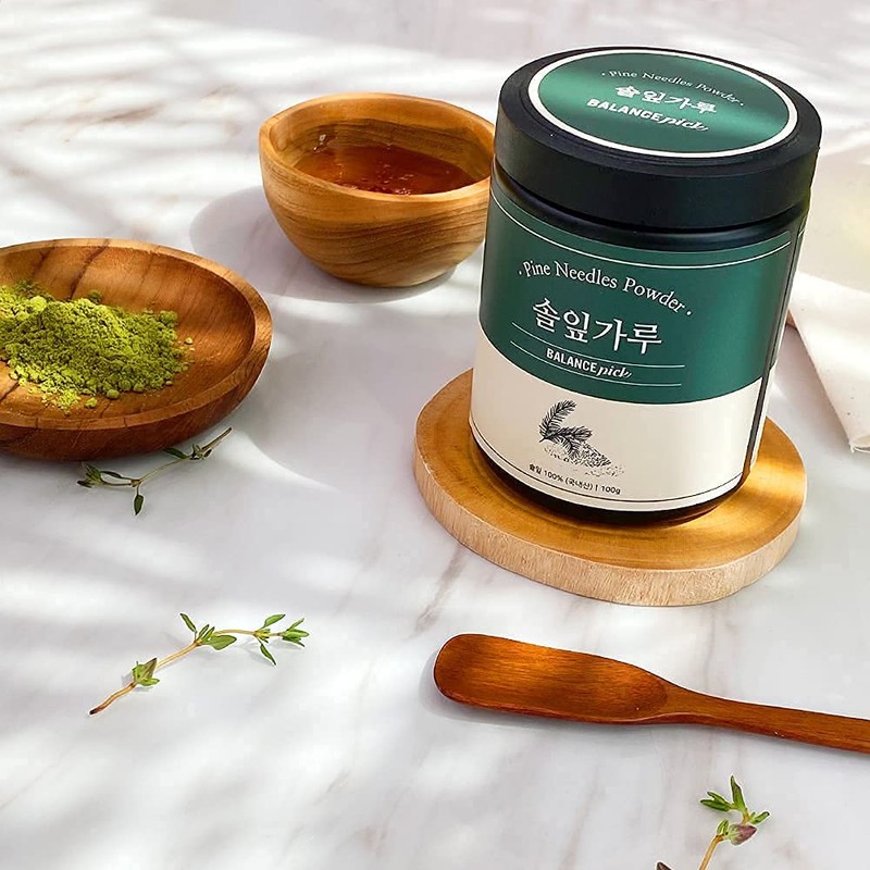 BALANCE PICK Natural Pine Needle Tea Powder - Product of