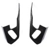 Unbranded ABS Carbon Fiber Steering Wheel Button Cover Trim For
