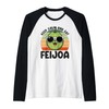 Feijoa Gardener Keep Calm Eat Fruit Lover Raglan Baseball Tee