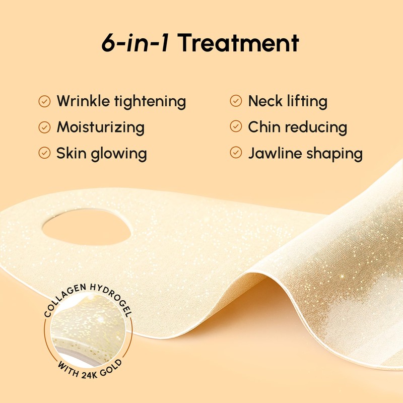 MAREE V Line Lifting Mask with 24K Gold – Deep