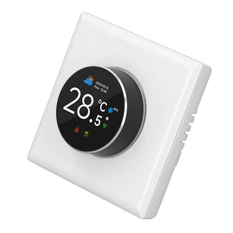 Termostato WiFi Termostato Inteligente Programable con Ajuste de Perilla Giratoria