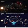 WLJH Super Bright White Instrument Cluster Panel Gauge Warning Indicator