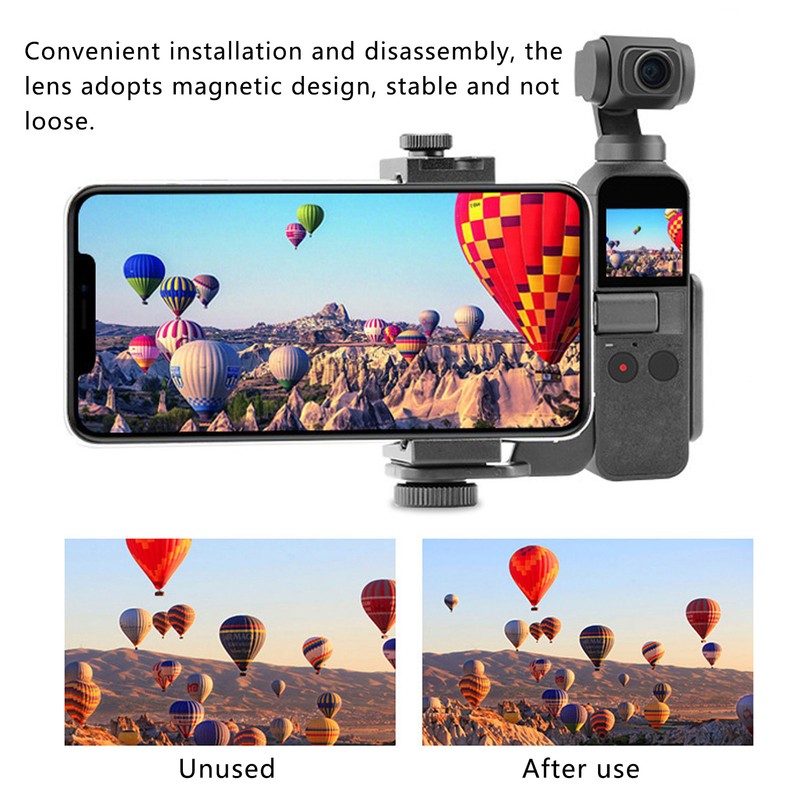 Portable Handheld Camera Distortionless Wide Angle Lens PRO for DJI