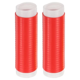 uxcell 2 Pcs Silicone Pan Handle Sleeve, Heat Resistant Potholder Pot Holders Cover Sleeve for Frying Pan Handle Spatulas, Red (S)