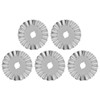 5Pcs Cloth Cutting Knife Blade Paper Cloth Hob Rolling Cutter