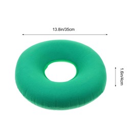 Baluue Inflatable Donut Seat Pump Pressure Relief Mat for -Term Sitting for Office Travel Wheelchair and Bed Use Design