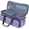HOMEST Double Layer Carrying Case with Mat Pocket for Cricut