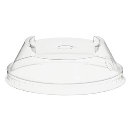 VEPATIM 50 Dome Lids 300/400/500 ml Stackable C-Hole Diameter 96 mm Sustainable Plastic (PLA)