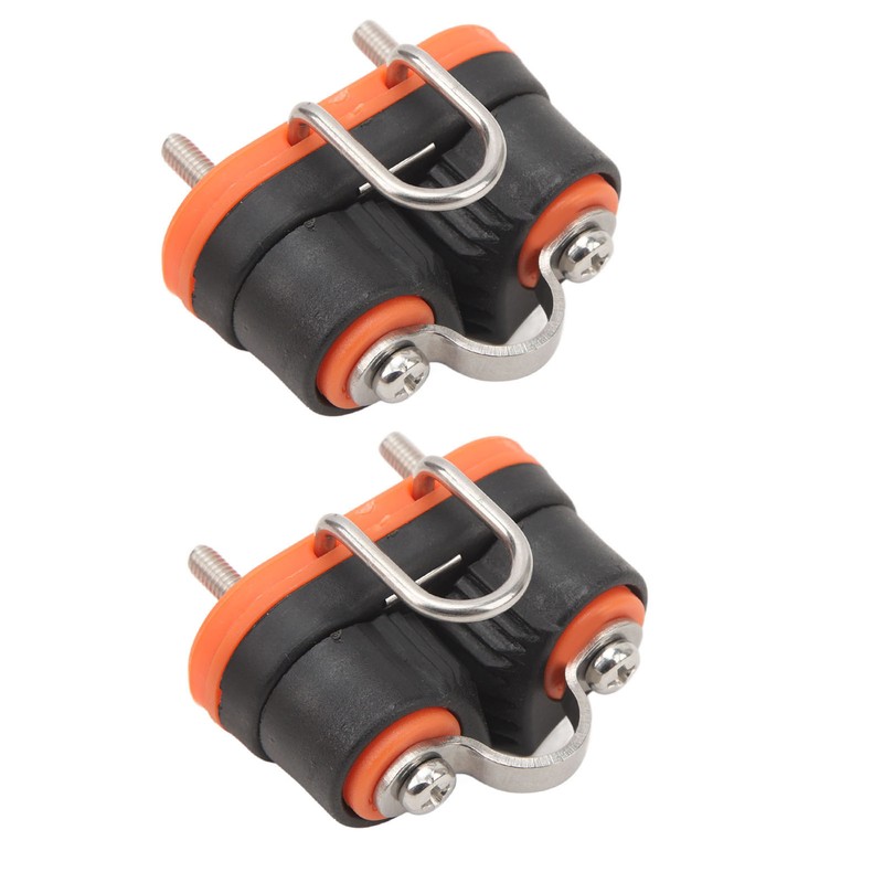 2PCS Cam Cleat Ball Bearing Marine Boat Fast Entry Rope