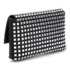 GUESS Zalina Flap Clutch Bag Black, black