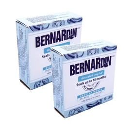 Bernardin Mason Jar Decorated Snap Lids - Regular Mouth - 12 Lids 70 MM - Pack of 2 (24 Lids) BPA Free