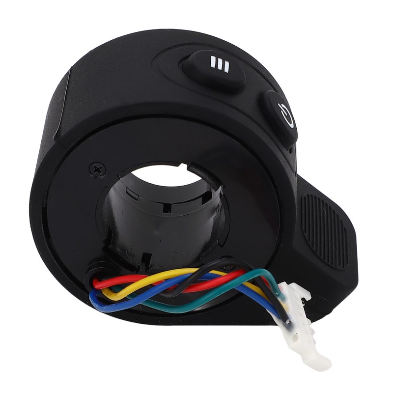Throttle Accelerator Electric Scooter Finger Throttle Accessories Replacement Part Black