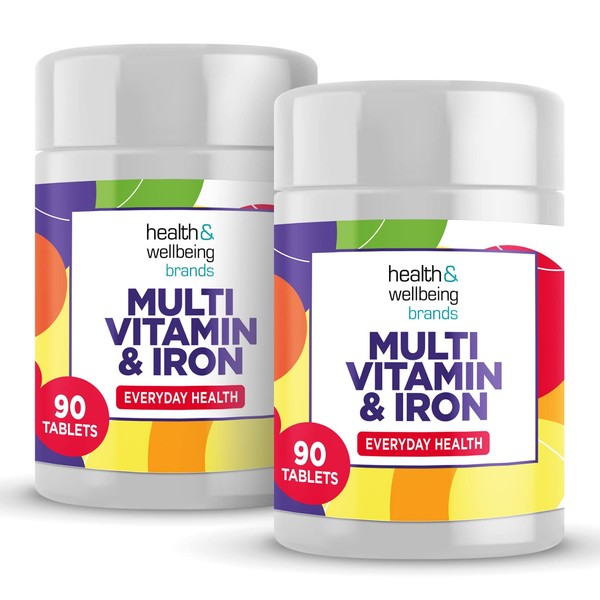 Multivitamin & Iron (180) 2 x 90 Easy to Swallow