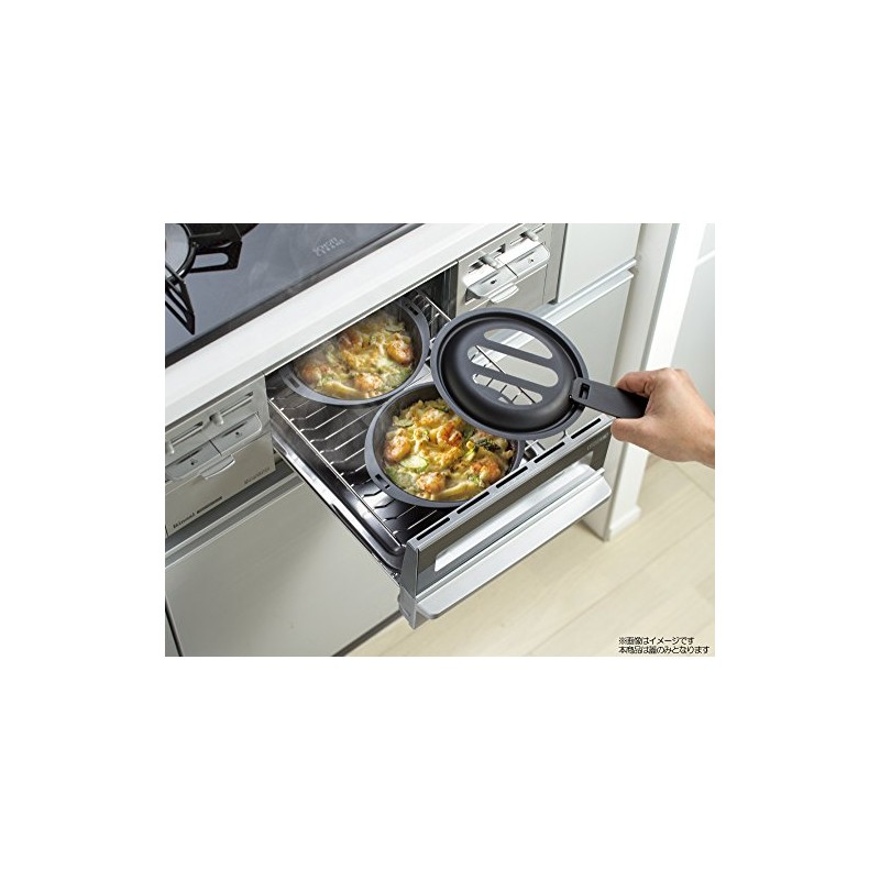 isigaki Industrial Grill Fame Premium Steel Lid Round 15 cm Perforated