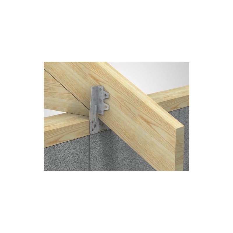 BPC Fixings Galvanised Truss Clip 10-Piece Set, 38 mm Width,