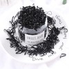 1000Pcs Black Hair Elastic Rubber Bands, MOIHSING No Damage Soft