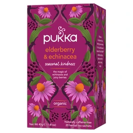 Pukka Elderberry & Echinacea Fruit Tea, 20 sachets